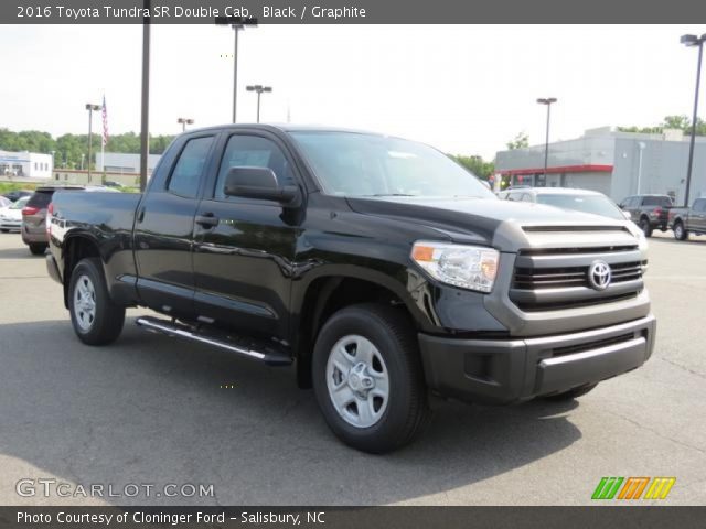 2016 Toyota Tundra SR Double Cab in Black