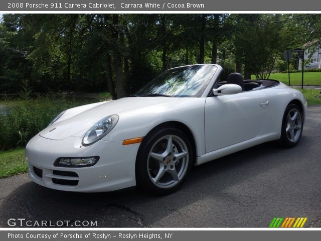 2008 Porsche 911 Carrera Cabriolet in Carrara White
