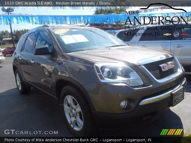 2010 GMC Acadia SLE AWD in Medium Brown Metallic