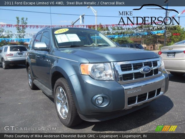 2011 Ford Escape Limited V6 4WD in Steel Blue Metallic
