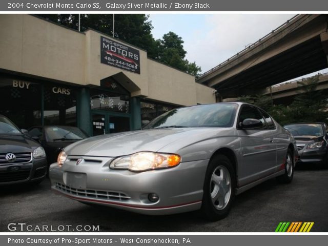 2004 Chevrolet Monte Carlo SS in Galaxy Silver Metallic