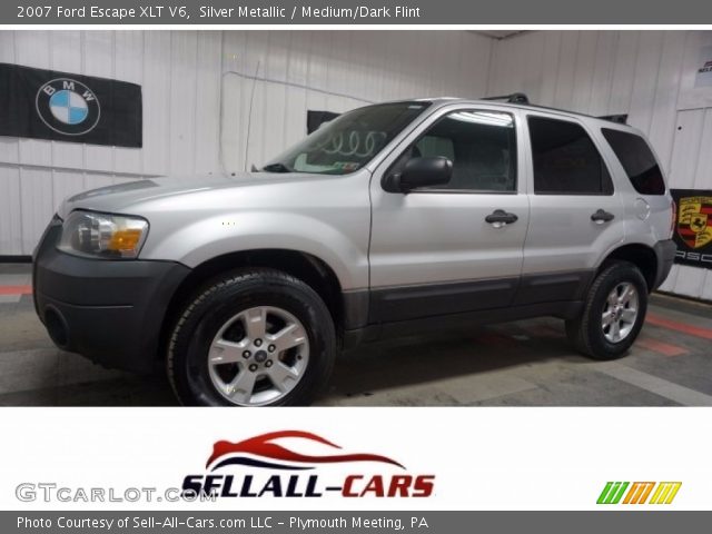 2007 Ford Escape XLT V6 in Silver Metallic