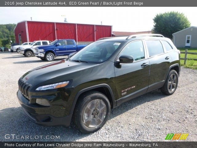 2016 Jeep Cherokee Latitude 4x4 in ECO Green Pearl
