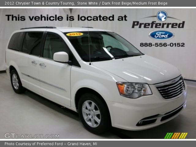 2012 Chrysler Town & Country Touring in Stone White
