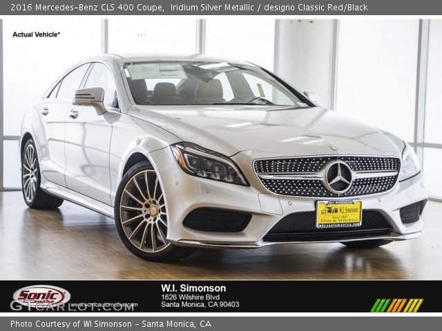 2016 Mercedes-Benz CLS 400 Coupe in Iridium Silver Metallic