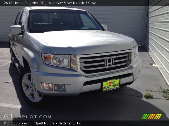 2012 Honda Ridgeline RTL in Alabaster Silver Metallic