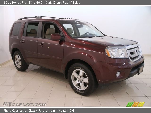 2011 Honda Pilot EX-L 4WD in Dark Cherry Pearl