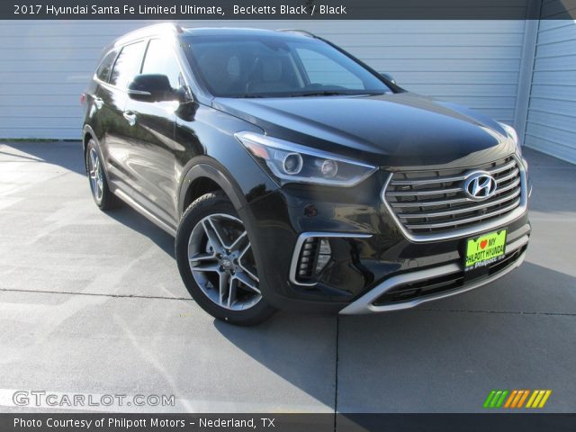 2017 Hyundai Santa Fe Limited Ultimate in Becketts Black