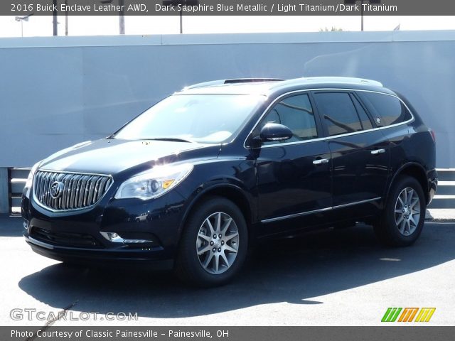 2016 Buick Enclave Leather AWD in Dark Sapphire Blue Metallic