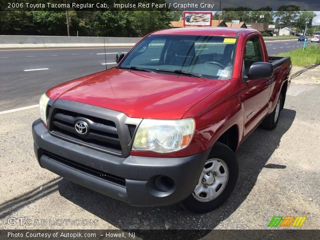 2006 Toyota Tacoma Regular Cab in Impulse Red Pearl