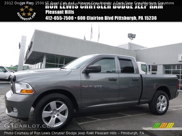 2012 Dodge Ram 1500 ST Quad Cab 4x4 in Mineral Gray Metallic