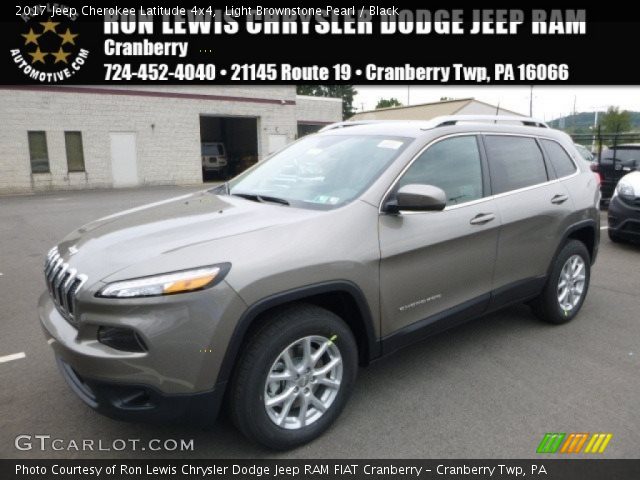 2017 Jeep Cherokee Latitude 4x4 in Light Brownstone Pearl