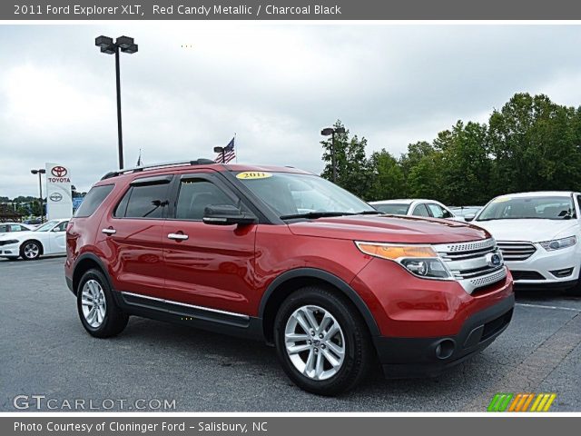 2011 Ford Explorer XLT in Red Candy Metallic