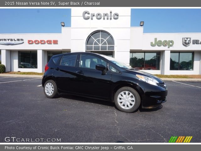 2015 Nissan Versa Note SV in Super Black