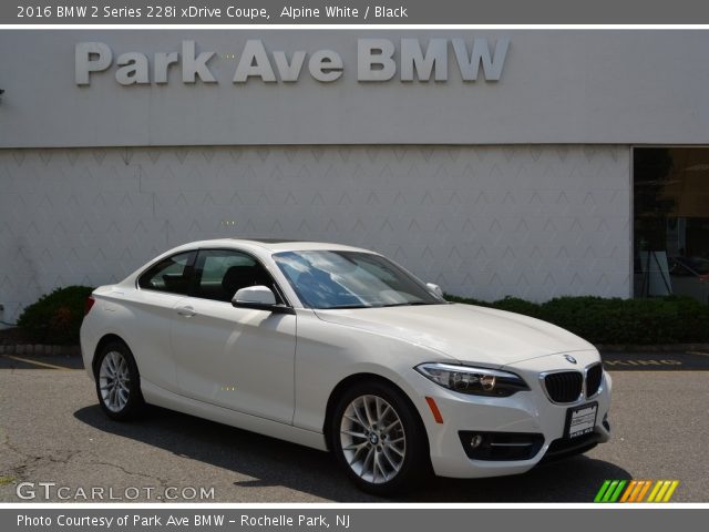 2016 BMW 2 Series 228i xDrive Coupe in Alpine White