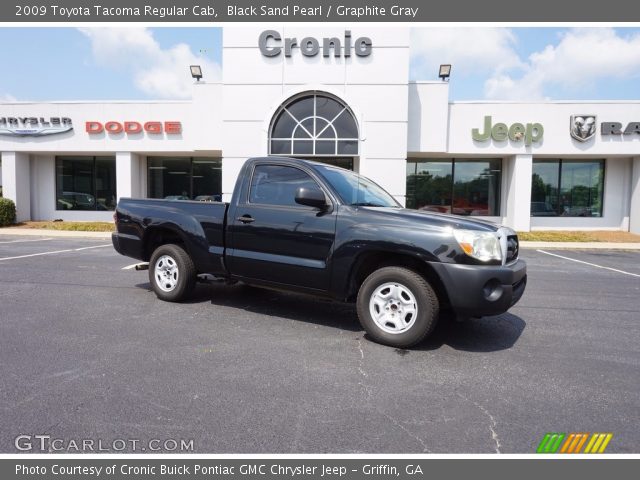 2009 Toyota Tacoma Regular Cab in Black Sand Pearl