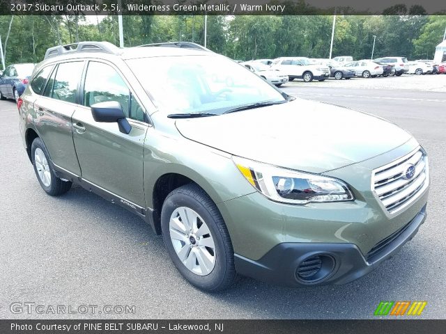 2017 Subaru Outback 2.5i in Wilderness Green Metallic