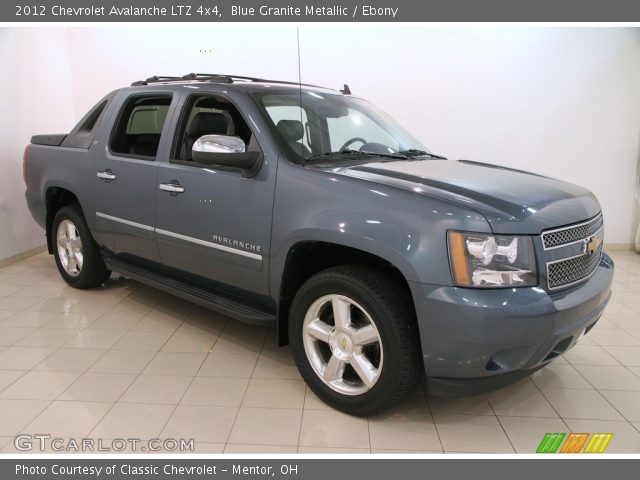 2012 Chevrolet Avalanche LTZ 4x4 in Blue Granite Metallic