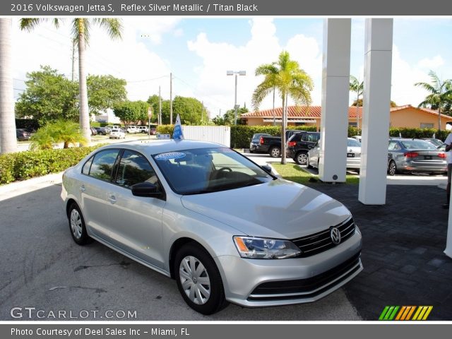 2016 Volkswagen Jetta S in Reflex Silver Metallic