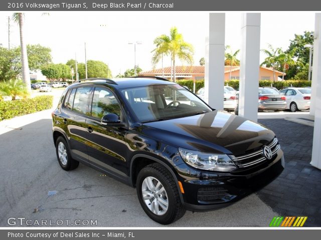 2016 Volkswagen Tiguan S in Deep Black Pearl