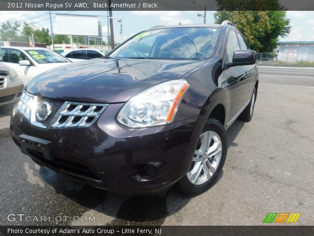 2012 Nissan Rogue SV AWD in Black Amethyst