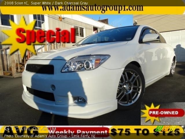 2008 Scion tC  in Super White