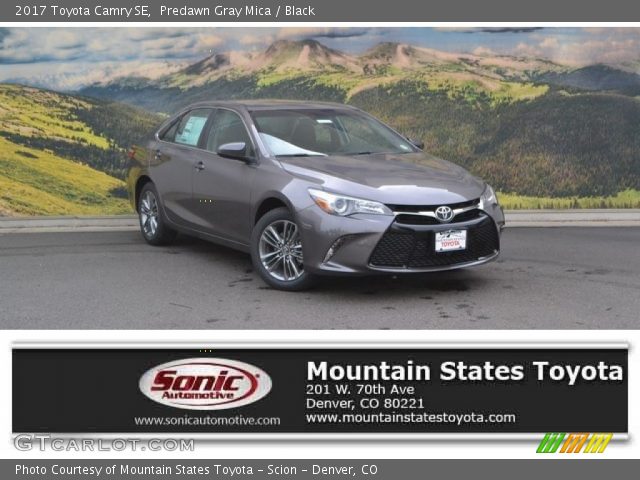 2017 Toyota Camry SE in Predawn Gray Mica