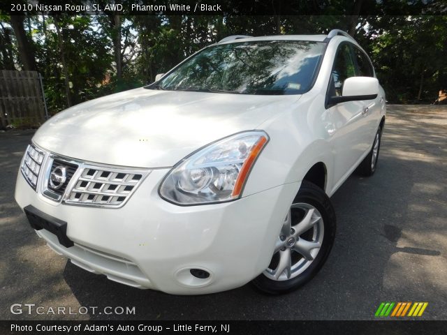 2010 Nissan Rogue SL AWD in Phantom White