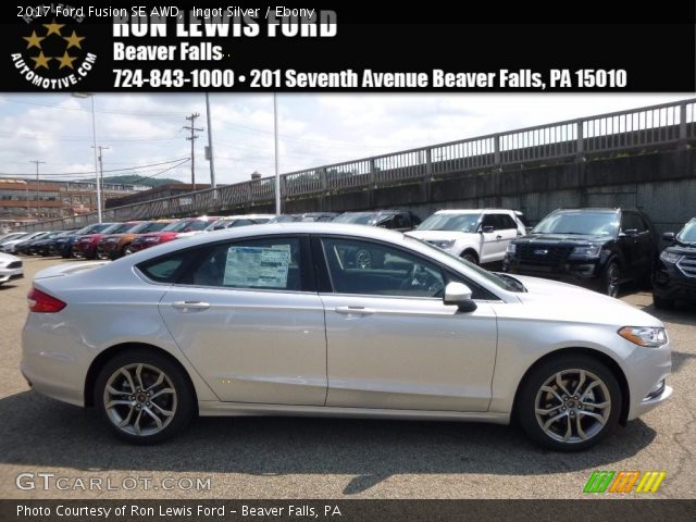 2017 Ford Fusion SE AWD in Ingot Silver
