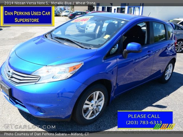 2014 Nissan Versa Note S in Metallic Blue