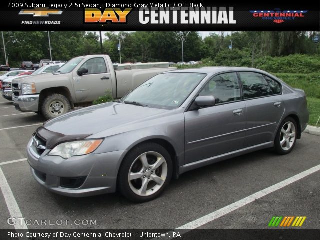 2009 Subaru Legacy 2.5i Sedan in Diamond Gray Metallic