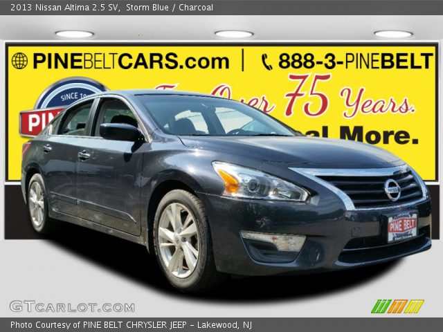 2013 Nissan Altima 2.5 SV in Storm Blue