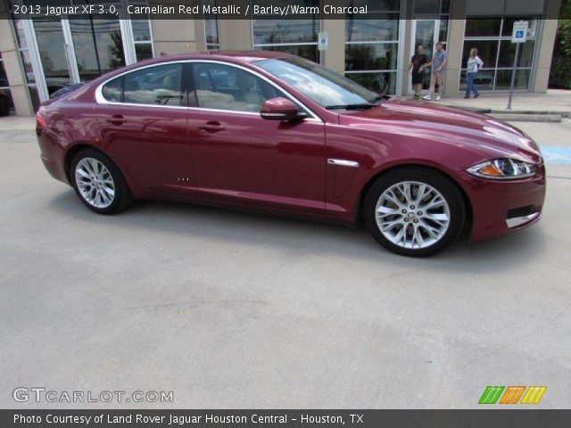 2013 Jaguar XF 3.0 in Carnelian Red Metallic