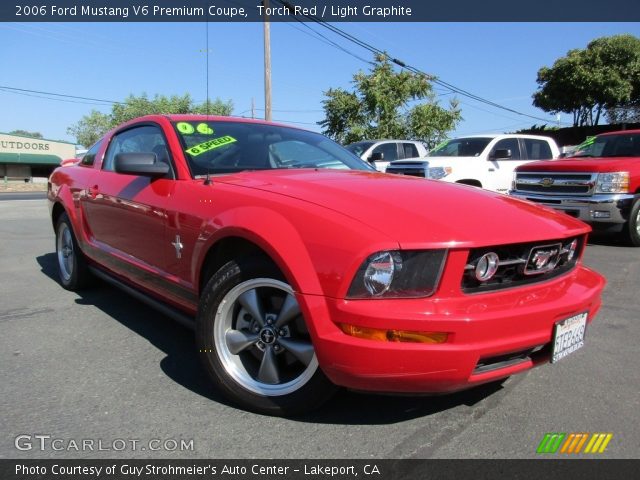 2006 Ford Mustang V6 Premium Coupe in Torch Red