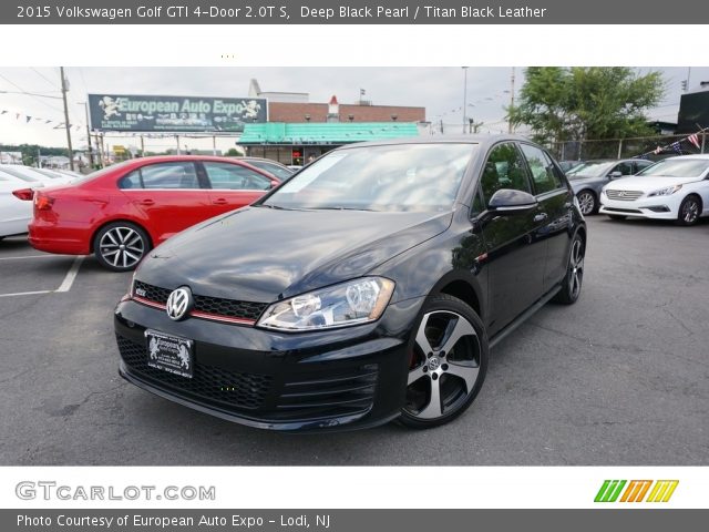 2015 Volkswagen Golf GTI 4-Door 2.0T S in Deep Black Pearl