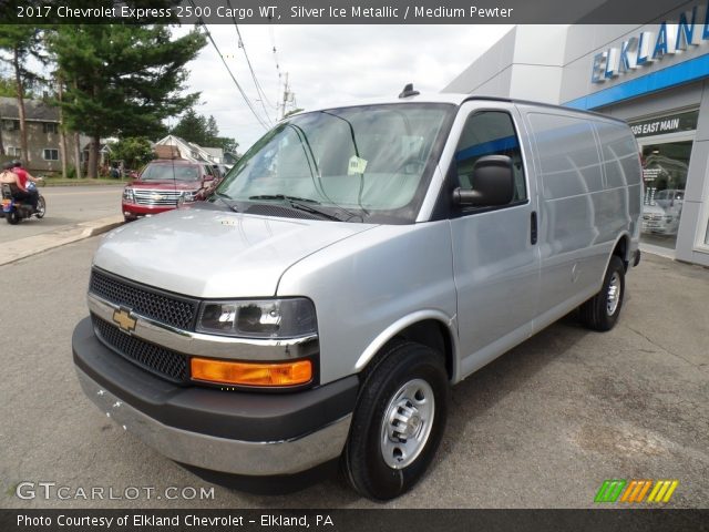 2017 Chevrolet Express 2500 Cargo WT in Silver Ice Metallic