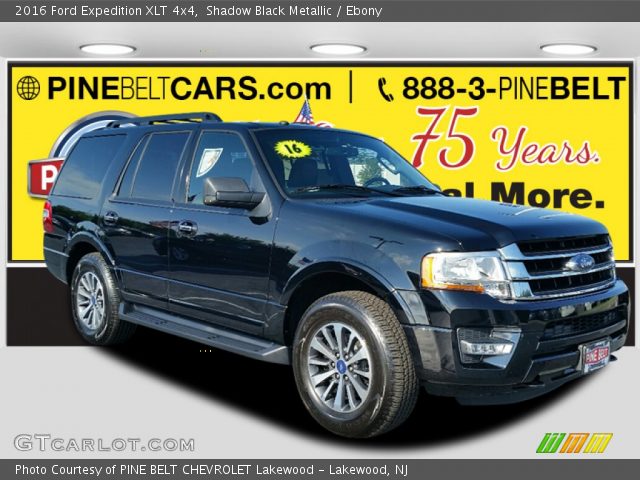 2016 Ford Expedition XLT 4x4 in Shadow Black Metallic