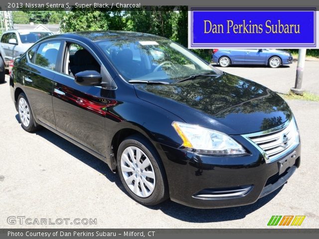 2013 Nissan Sentra S in Super Black