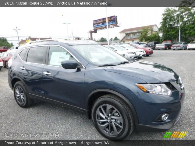 2016 Nissan Rogue SL AWD in Arctic Blue Metallic
