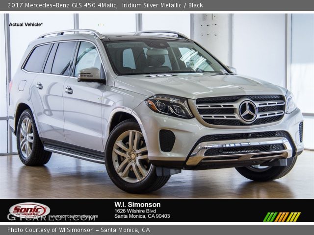 2017 Mercedes-Benz GLS 450 4Matic in Iridium Silver Metallic