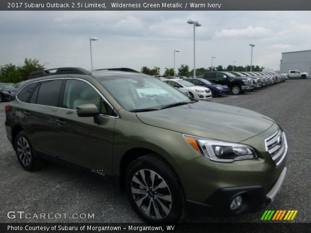 2017 Subaru Outback 2.5i Limited in Wilderness Green Metallic