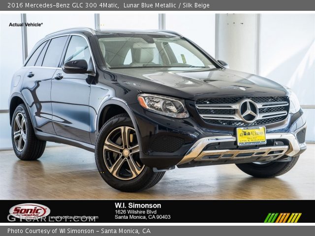 2016 Mercedes-Benz GLC 300 4Matic in Lunar Blue Metallic