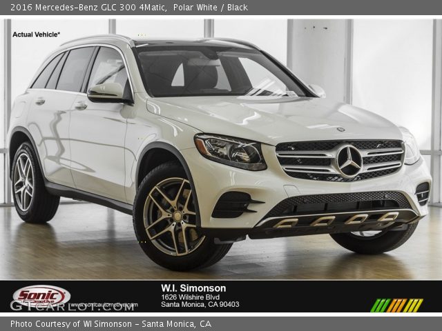 2016 Mercedes-Benz GLC 300 4Matic in Polar White
