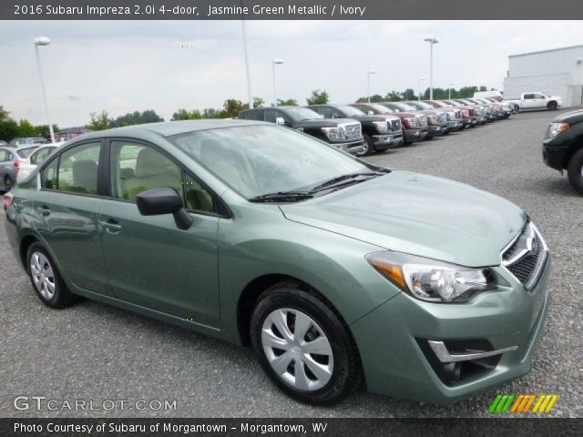 2016 Subaru Impreza 2.0i 4-door in Jasmine Green Metallic
