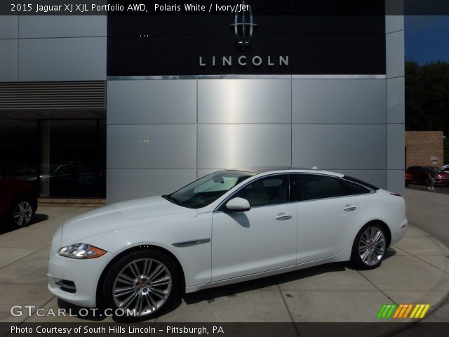 2015 Jaguar XJ XJL Portfolio AWD in Polaris White