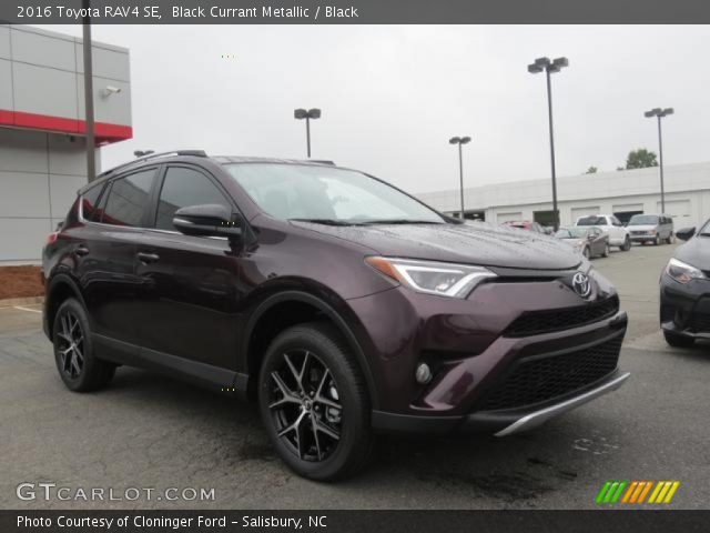 2016 Toyota RAV4 SE in Black Currant Metallic