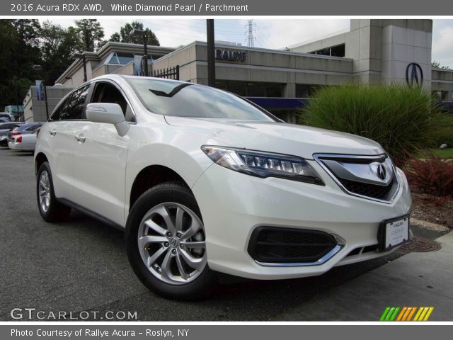 2016 Acura RDX AWD in White Diamond Pearl