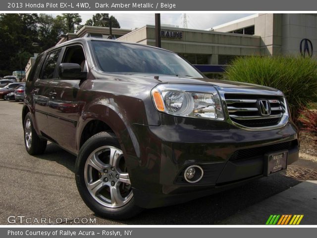 2013 Honda Pilot EX-L 4WD in Dark Amber Metallic