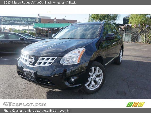 2013 Nissan Rogue SV AWD in Black Amethyst