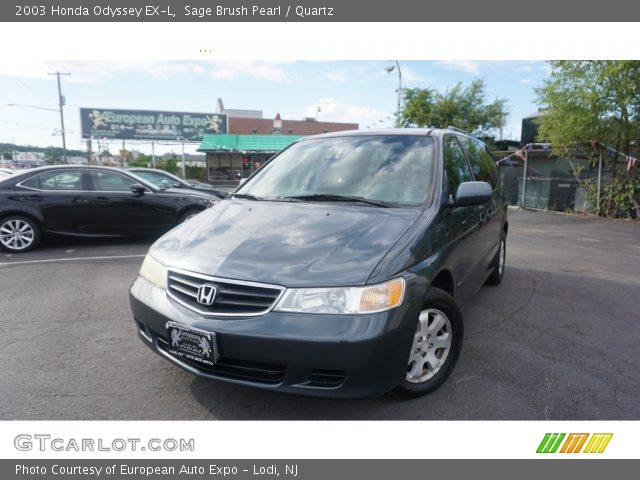 2003 Honda Odyssey EX-L in Sage Brush Pearl